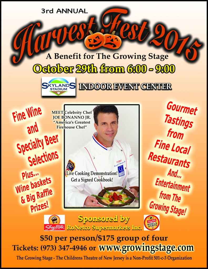 Third annual Harvest Fest Benefit Set for Oct 29th New Jersey Isn't Boring