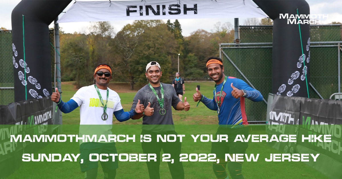 Mammoth March New Jersey Returns October 2nd, 2022