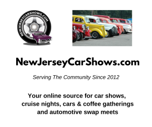 new jersey car shows